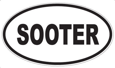 SOOTER - Oval Magnet