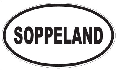 SOPPELAND - Oval Magnet