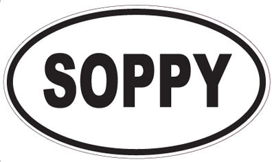SOPPY - Oval Magnet