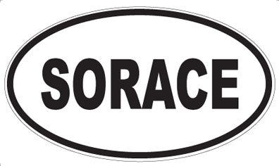SORACE - Oval Magnet