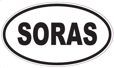 SORAS - Oval Magnet