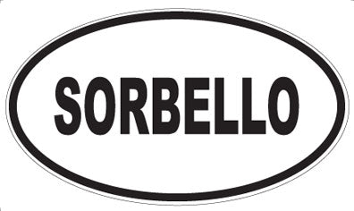 SORBELLO - Oval Magnet