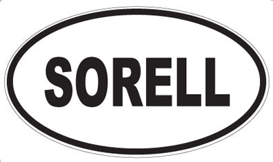 SORELL - Oval Magnet