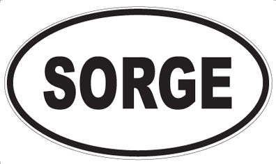 SORGE - Oval Magnet