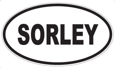 SORLEY - Oval Sticker