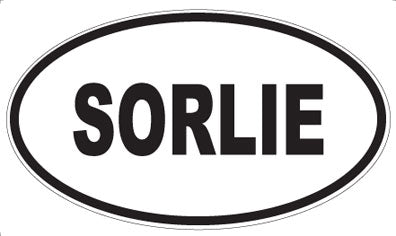 SORLIE - Oval Sticker