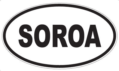SOROA - Oval Magnet