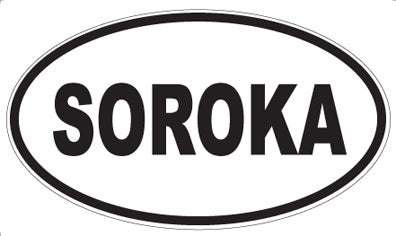 SOROKA - Oval Sticker