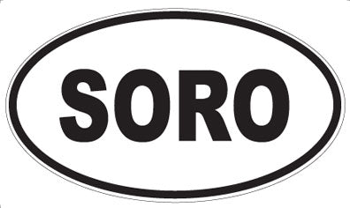 SORO - Oval Magnet