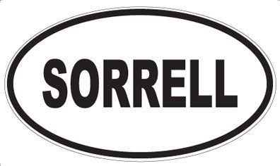 SORRELL - Oval Magnet