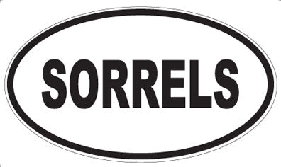 SORRELS - Oval Magnet