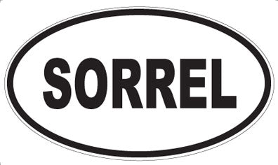 SORREL - Oval Magnet