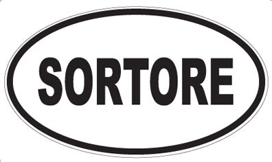 SORTORE - Oval Magnet