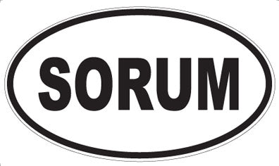 SORUM - Oval Magnet