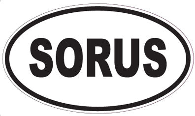 SORUS - Oval Sticker