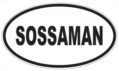 SOSSAMAN - Oval Magnet