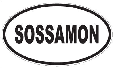 SOSSAMON - Oval Magnet