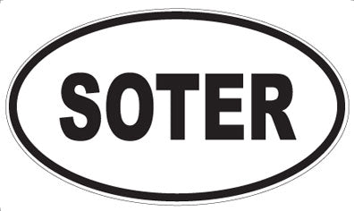SOTER - Oval Magnet