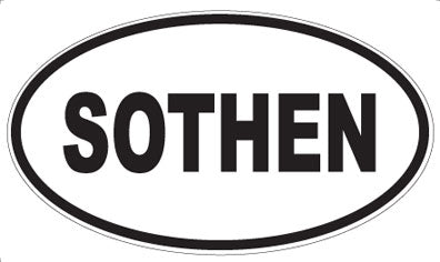 SOTHEN - Oval Sticker