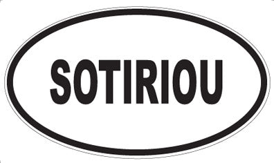 SOTIRIOU - Oval Magnet