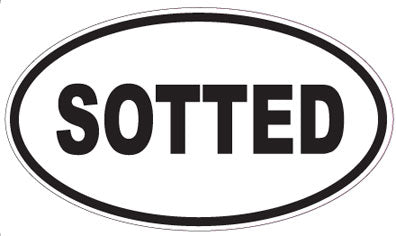 SOTTED - Oval Sticker