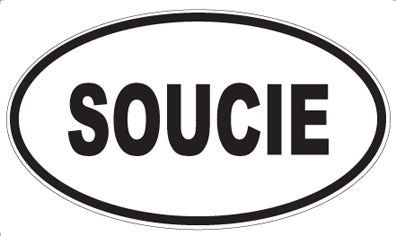 SOUCIE - Oval Magnet