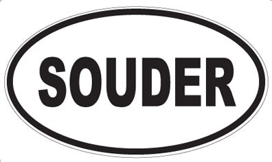 SOUDER - Oval Magnet