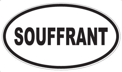 SOUFFRANT - Oval Magnet