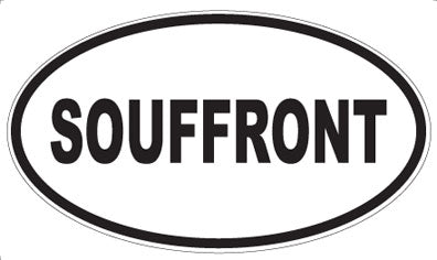 SOUFFRONT - Oval Magnet