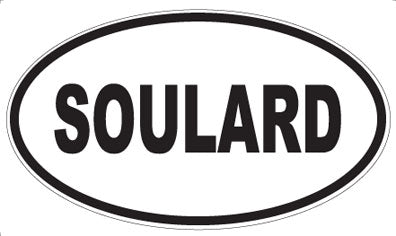 SOULARD - Oval Sticker