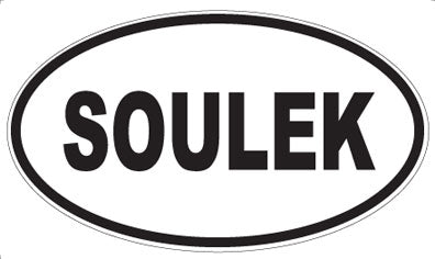 SOULEK - Oval Magnet