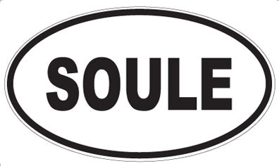 SOULE - Oval Magnet
