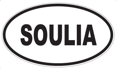 SOULIA - Oval Magnet