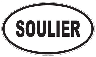 SOULIER - Oval Magnet