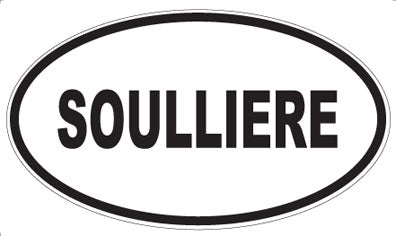 SOULLIERE - Oval Magnet