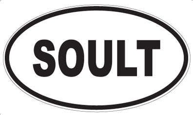 SOULT - Oval Magnet