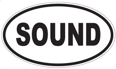 SOUND - Oval Magnet