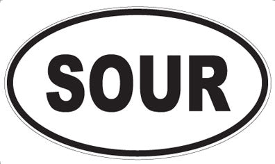 SOUR - Oval Magnet