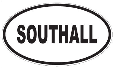 SOUTHALL - Oval Magnet
