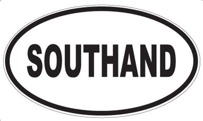 SOUTHAND - Oval Magnet