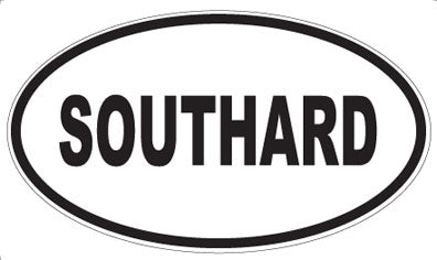 SOUTHARD - Oval Magnet
