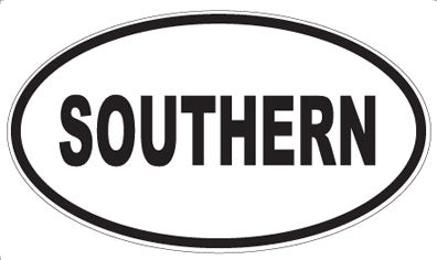 SOUTHERN - Oval Sticker