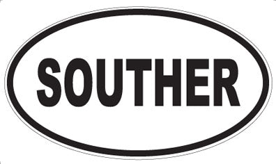 SOUTHER - Oval Magnet