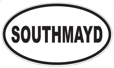 SOUTHMAYD - Oval Magnet