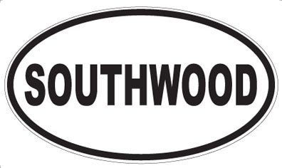 SOUTHWOOD - Oval Magnet