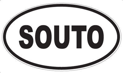 SOUTO - Oval Magnet