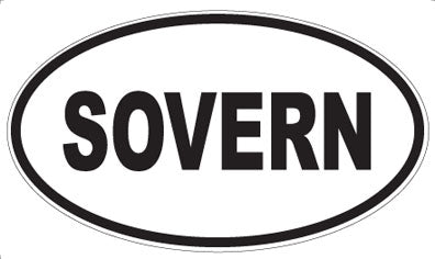 SOVERN - Oval Magnet