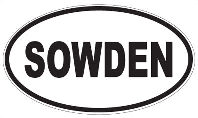 SOWDEN - Oval Magnet
