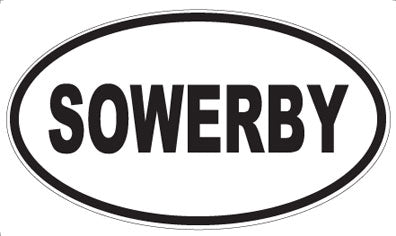 SOWERBY - Oval Magnet