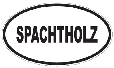 SPACHTHOLZ - Oval Magnet